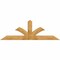 Ekena Millwork Richland Rough Sawn Timber Gable Bracket, Western Red Cedar, 84"W x 28"H x 6"D x 6"F, 8/12 Pitch GBW084X28X0606RIC00RWR - alternate 1